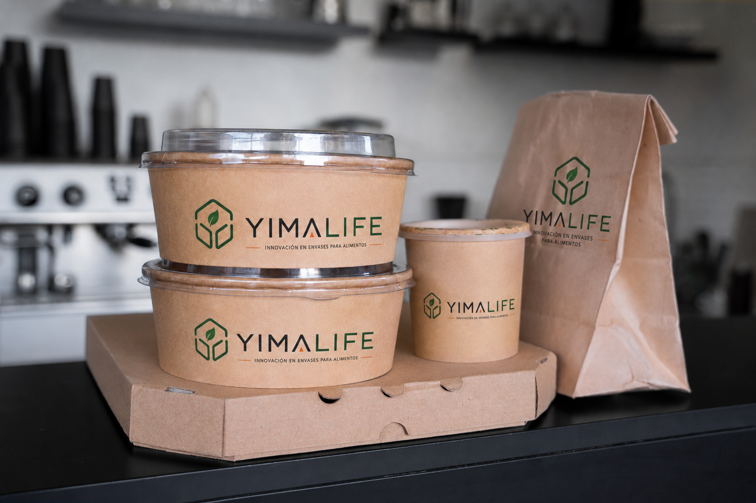 Custom packaging available for catering & takeaway